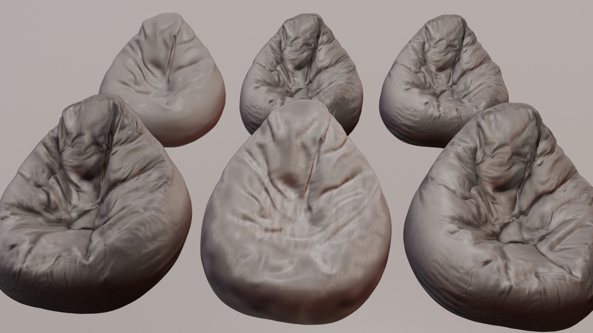 Bean Bag chair 3D model_56
