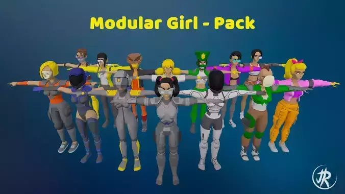 Modular Girl - Pack