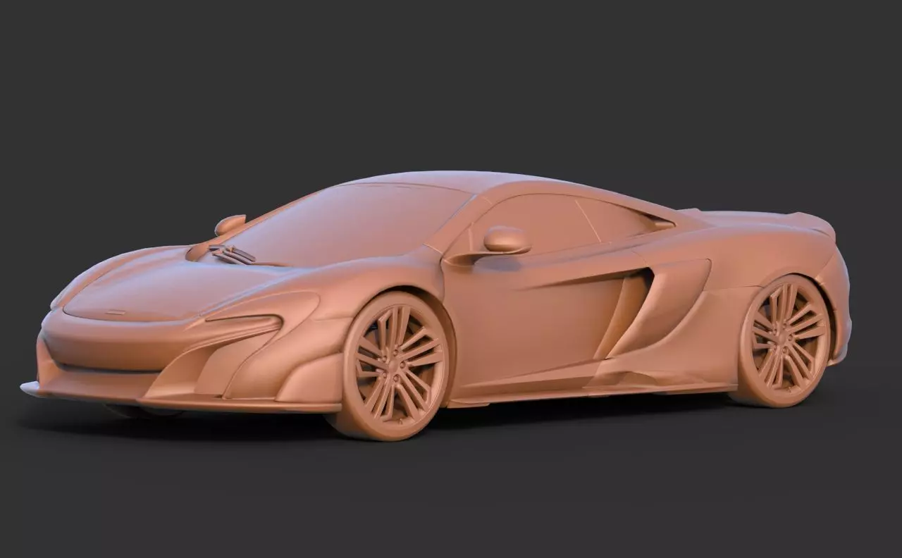 Mclaren 675LT 3D print model