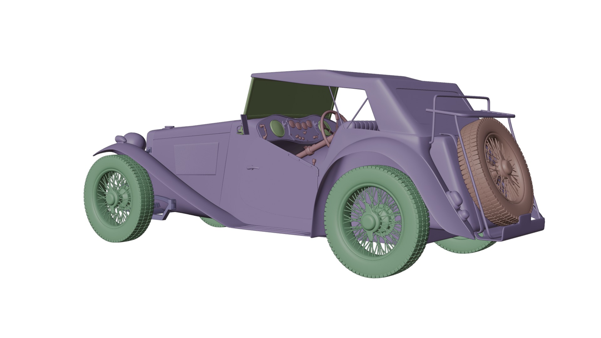 Ultimate 3D Car Hyper Realistic Sports Classic Luxury Vehicles 3D Model Collection_99