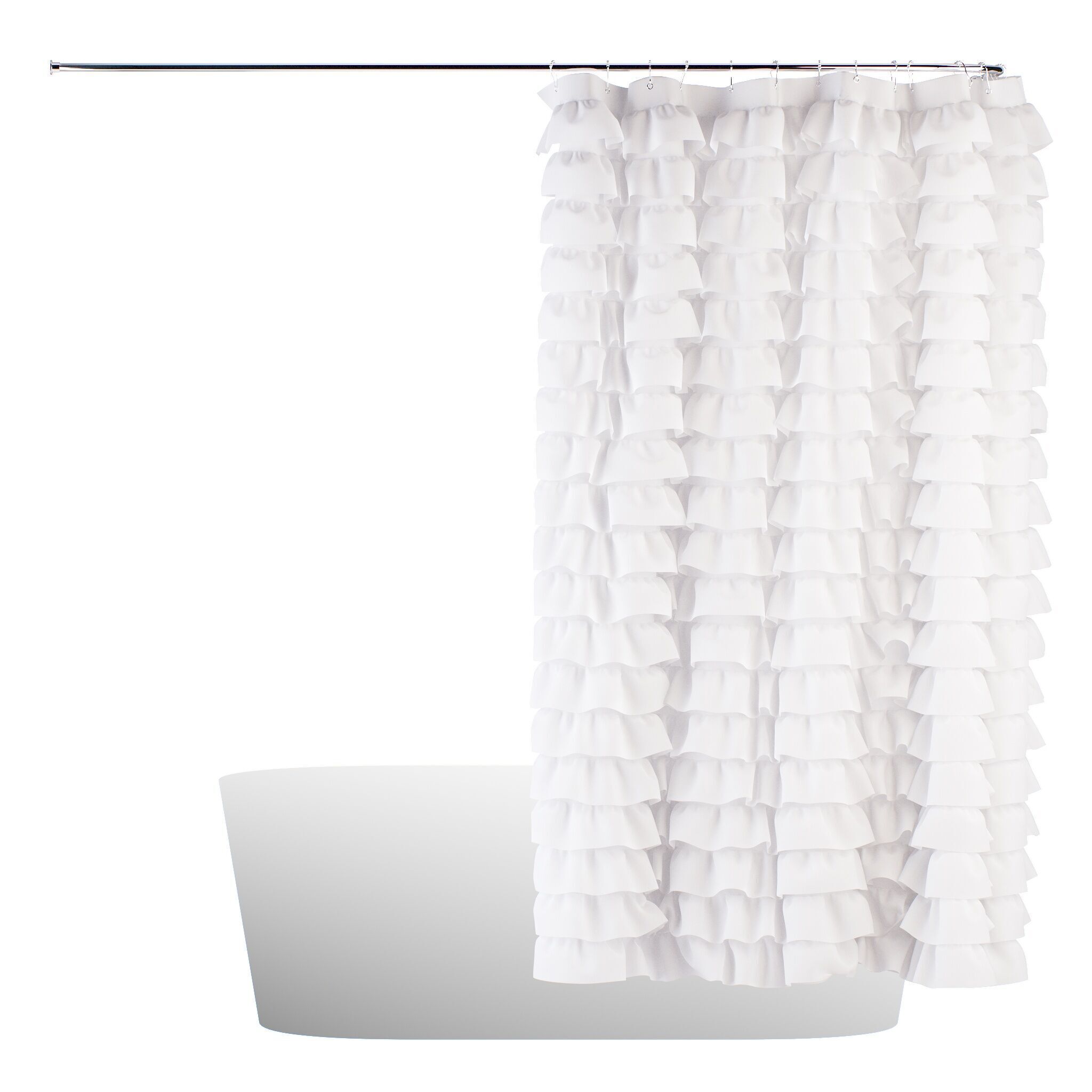 Bath Curtain Set 12 3D model_6
