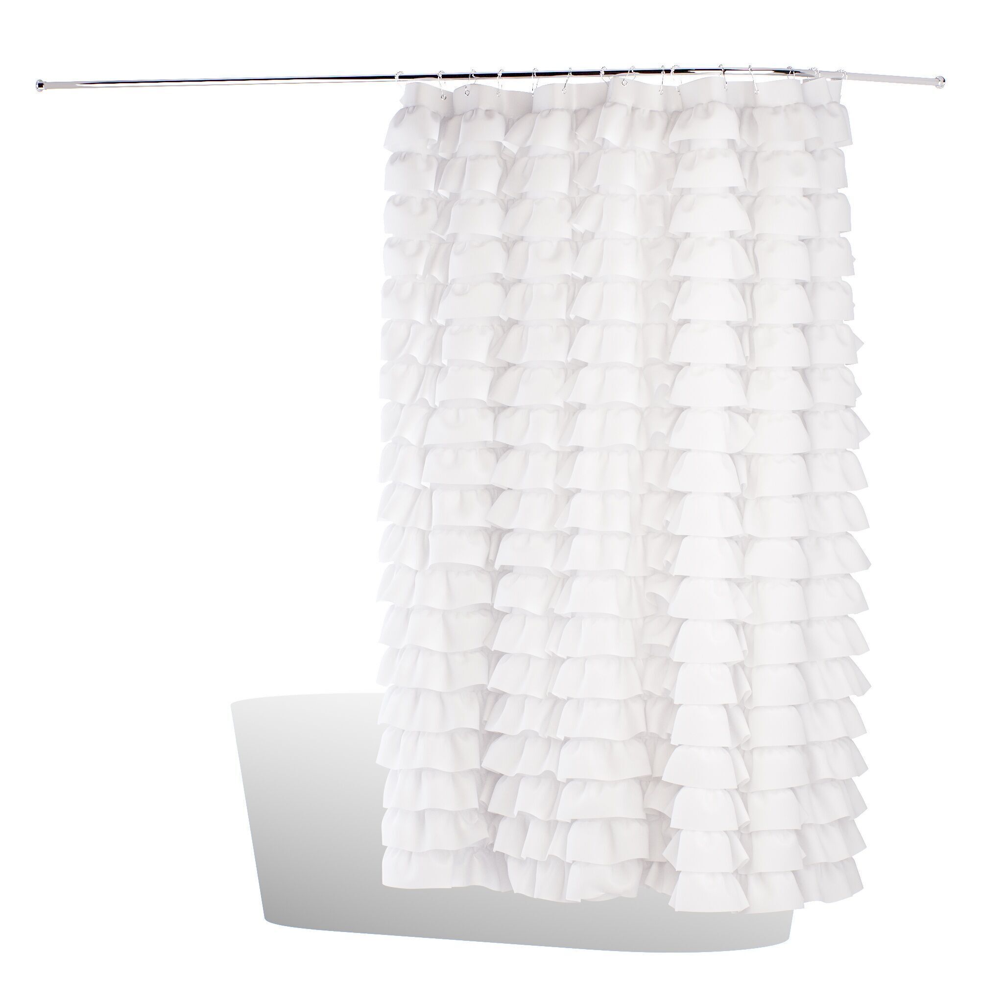 Bath Curtain Set 12 3D model_8