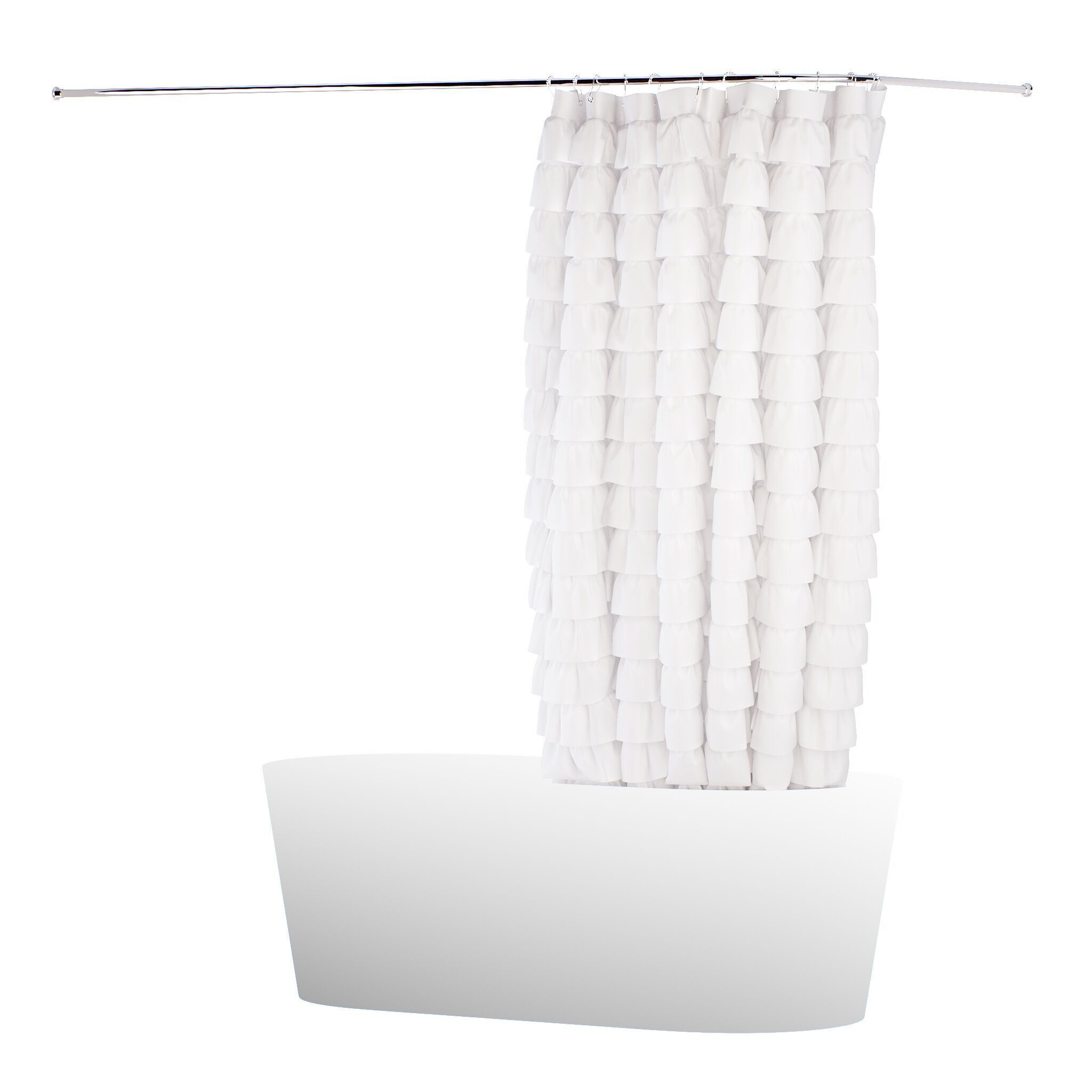 Bath Curtain Set 12 3D model_12