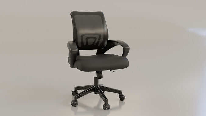 Office Chair 06 3D model 2