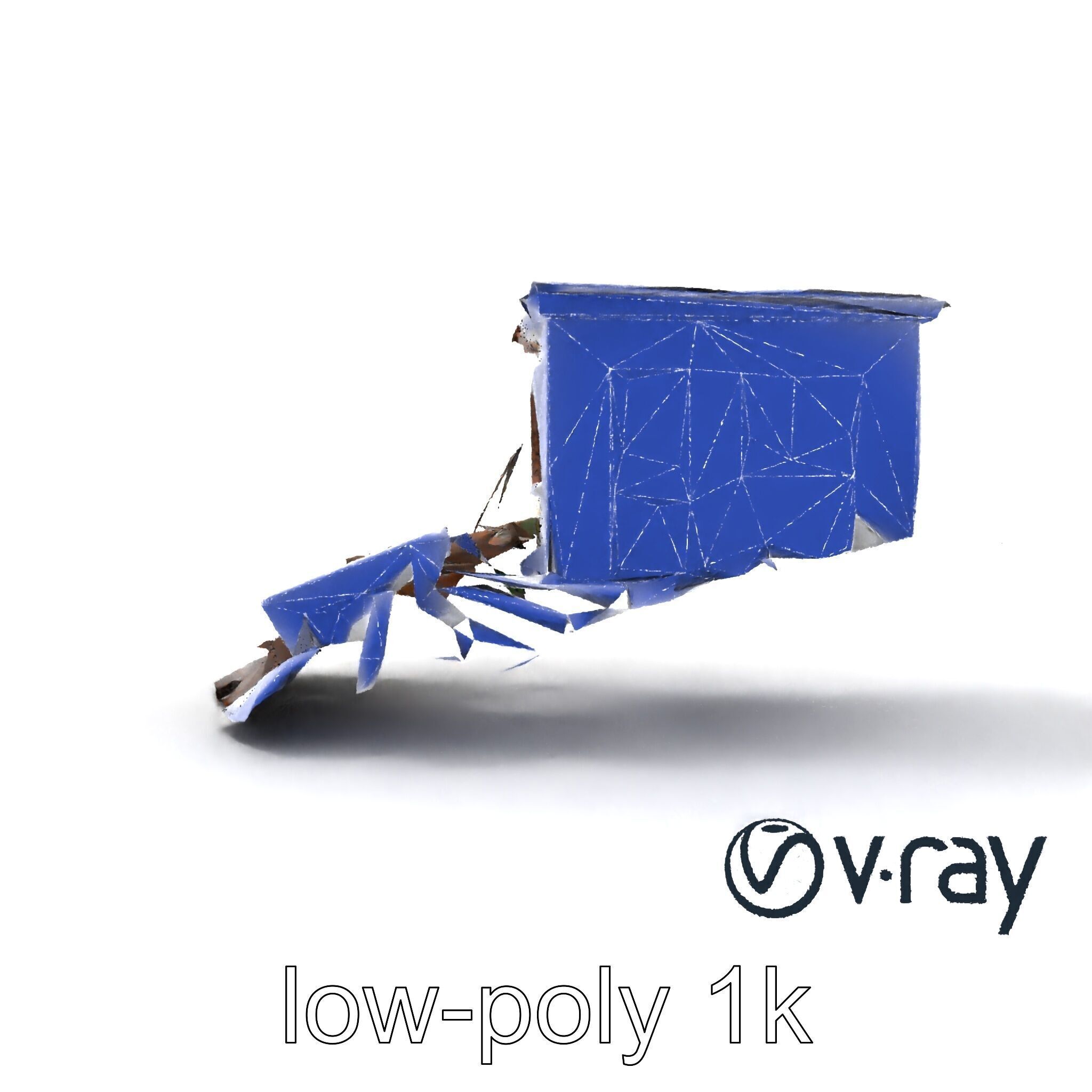 Abandoned Homestead Debris Environment model pack Low-poly 3D model_18