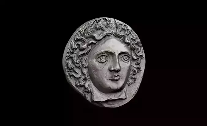 Helios Tetradrachm coin