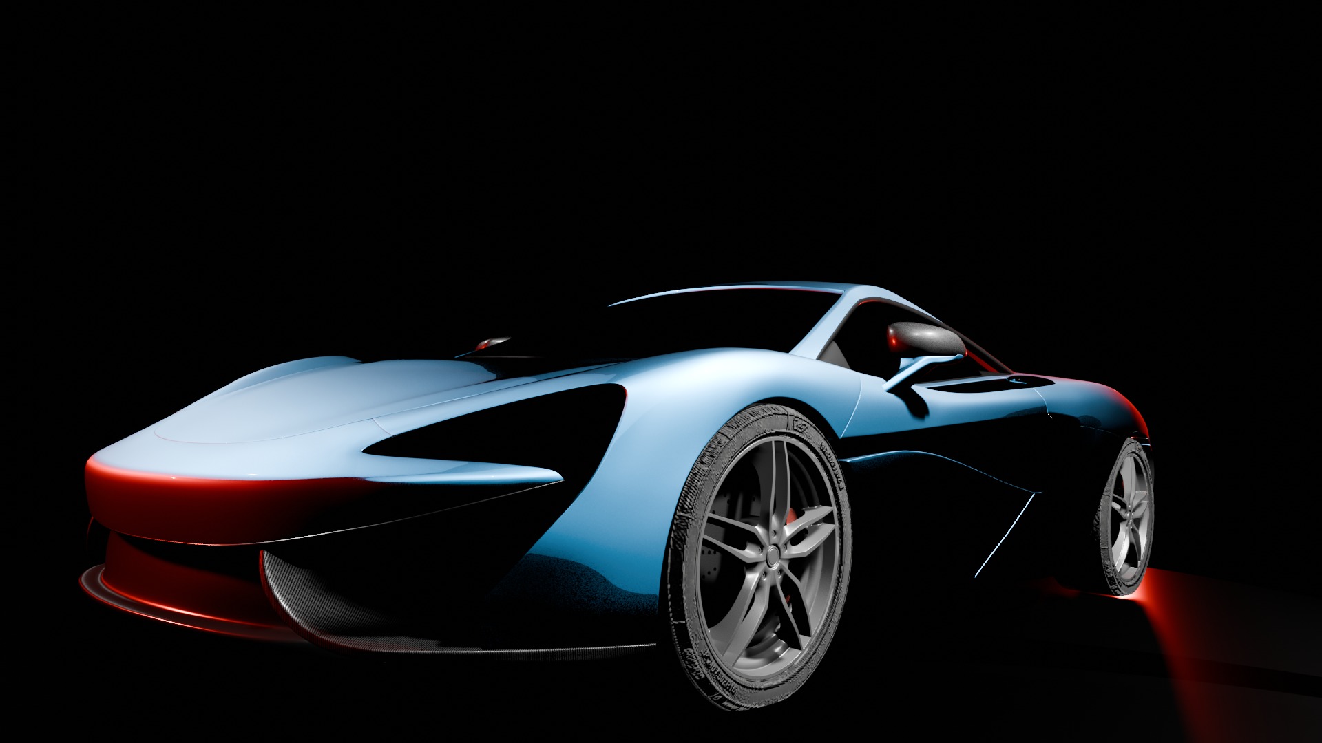 McLaren Supercar 3D Model Collection P1 Sport and 570S _39