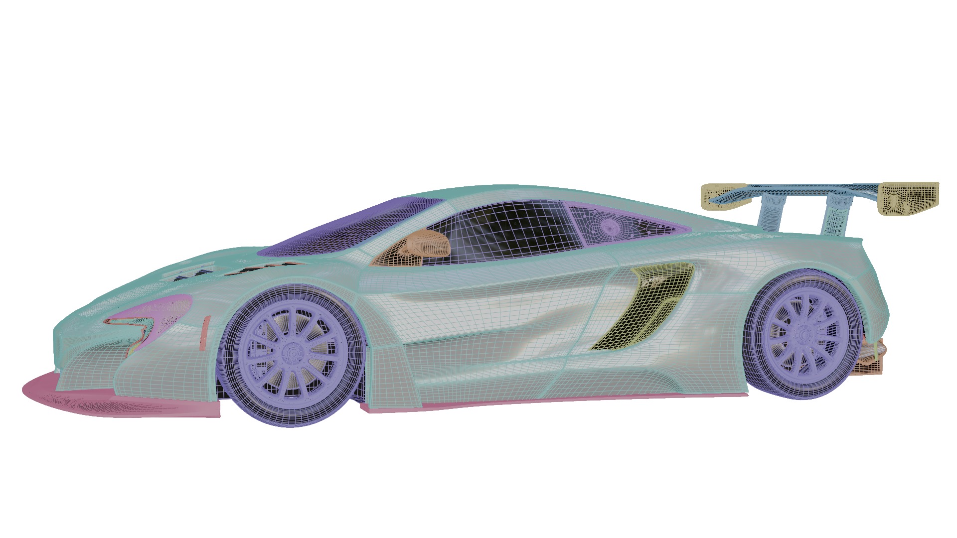 McLaren Supercar 3D Model Collection P1 Sport and 570S _15