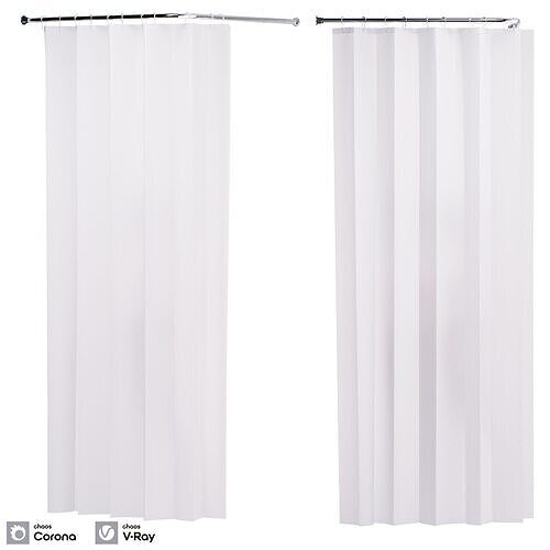 Shower Curtain Set 16 3D model
