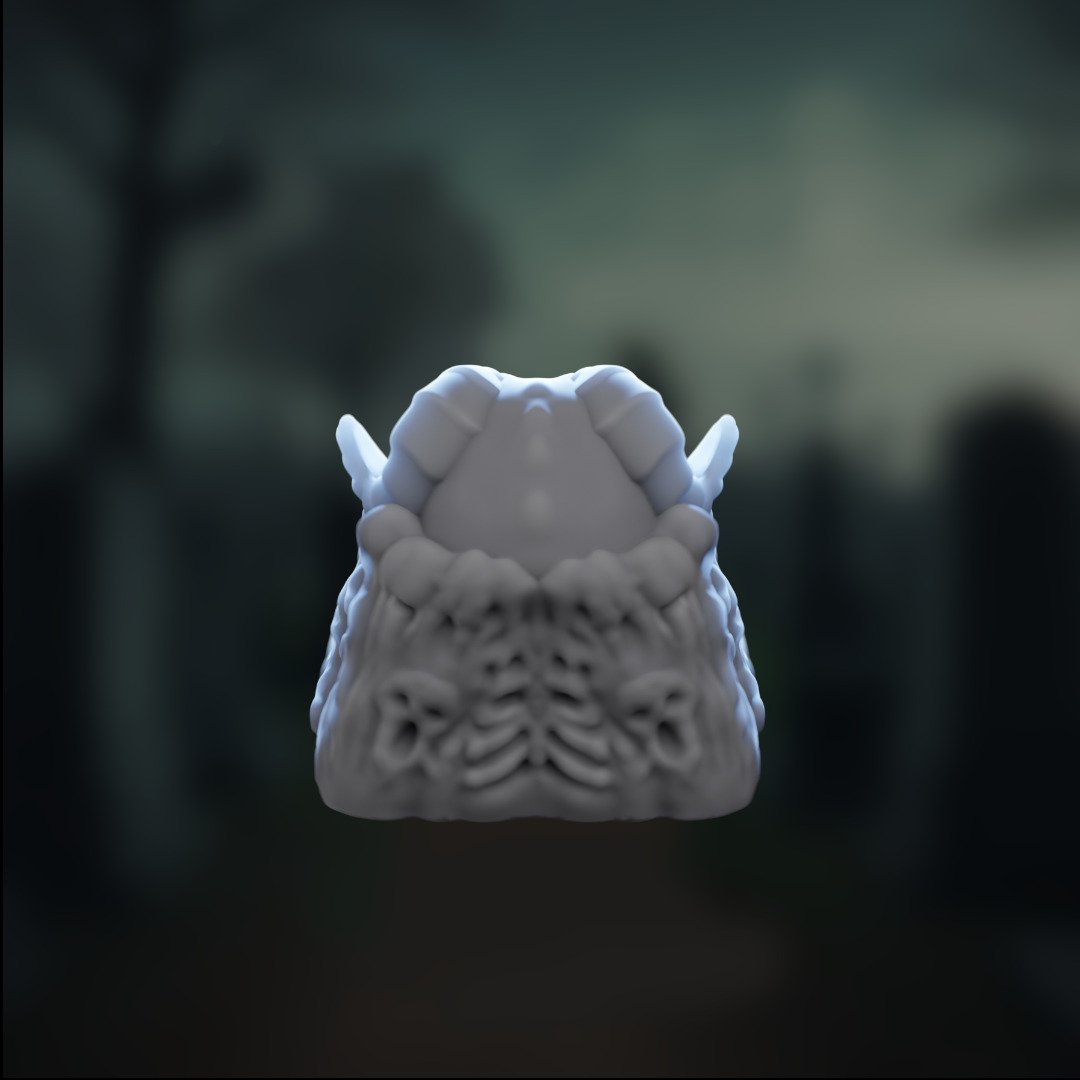 Horror collection - keycaps to print - Mechanical keyboard 3D print model_9