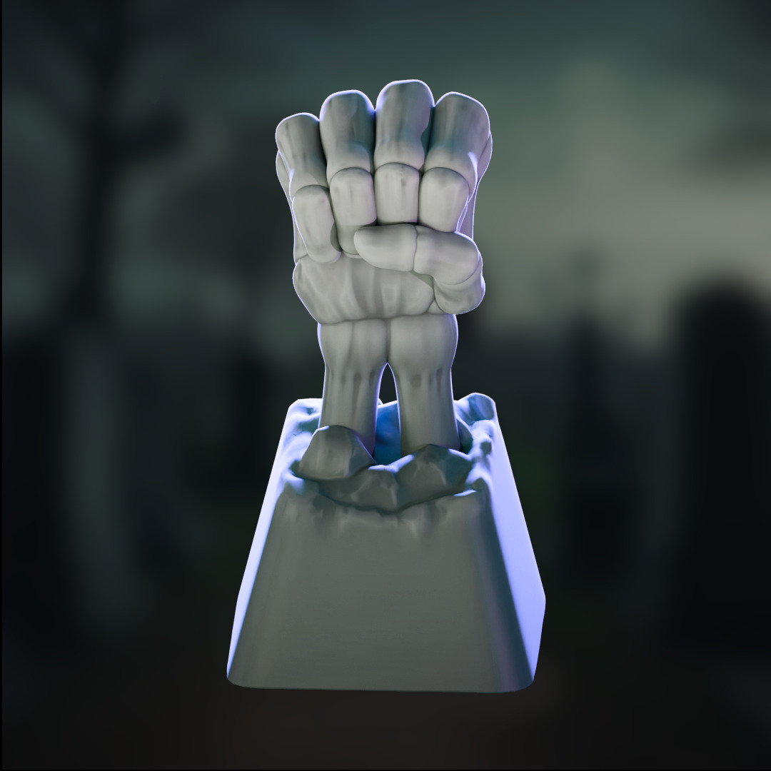 Horror collection - keycaps to print - Mechanical keyboard 3D print model_19