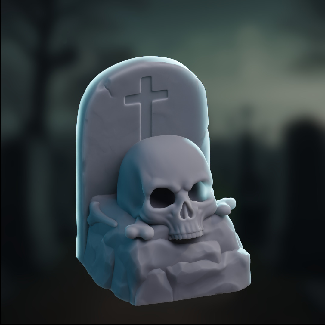 Horror collection - keycaps to print - Mechanical keyboard 3D print model_27