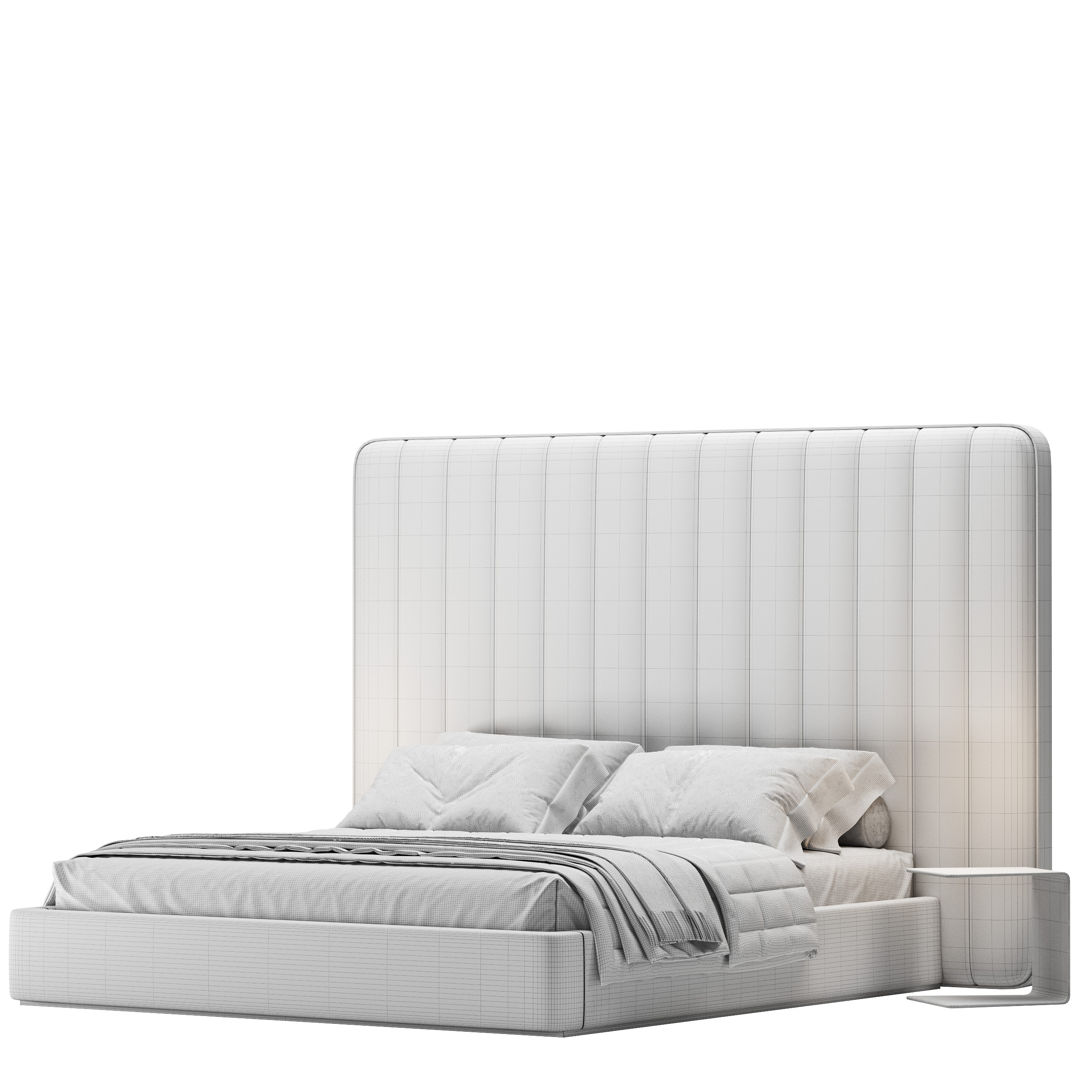 COMO BED 3D model_6