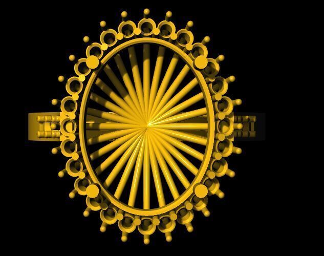 Cocktail Ring 3dm file 3D print model_1