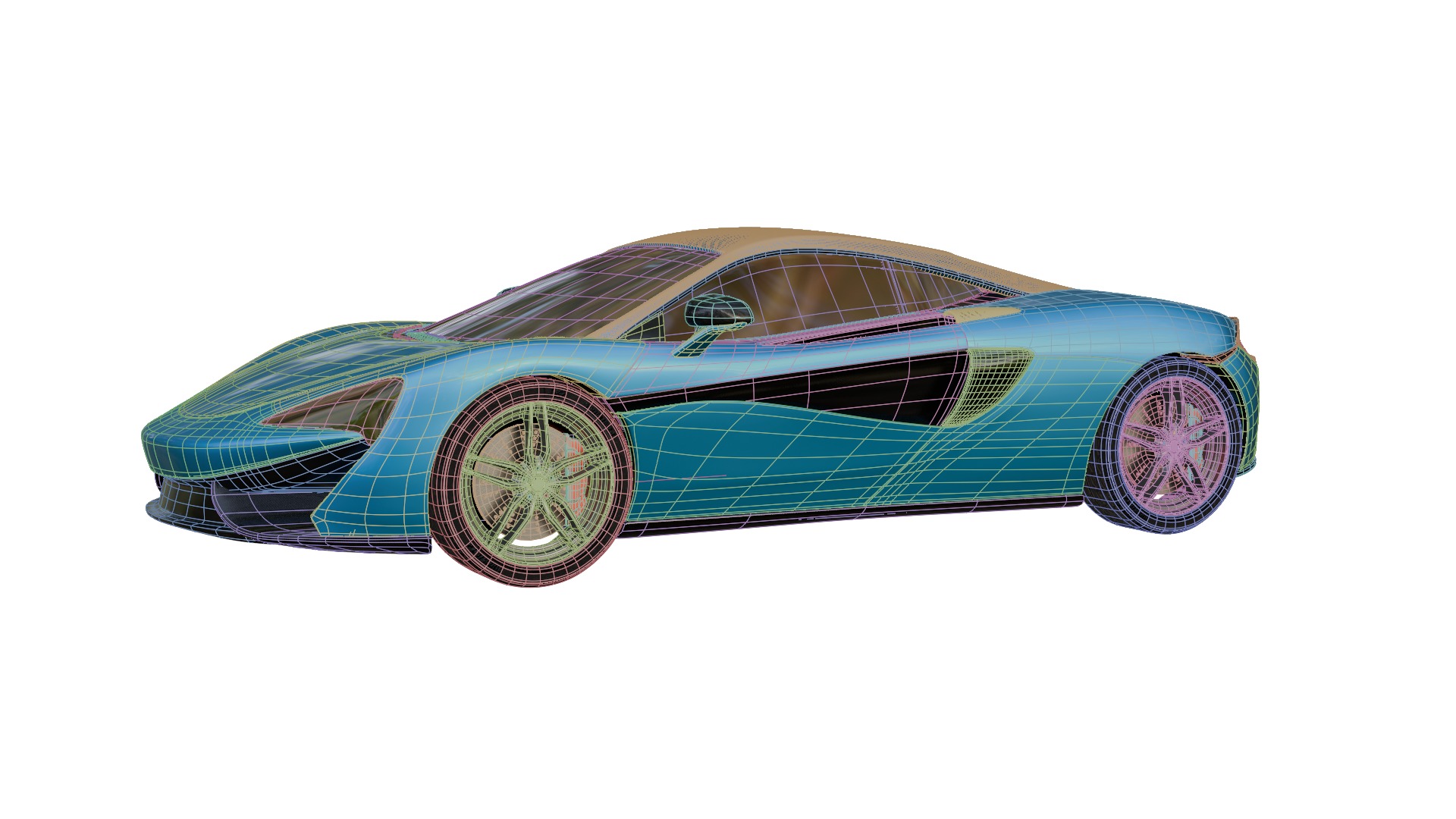 Ultimate sport 3D Car Hyper Realistic  3D Model Collection_63