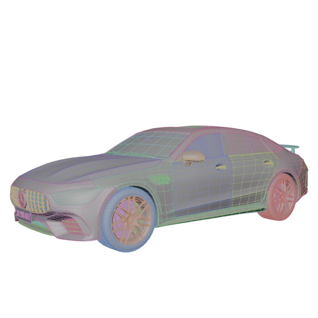 Ultimate sport 3D Car Hyper Realistic  3D Model Collection_64