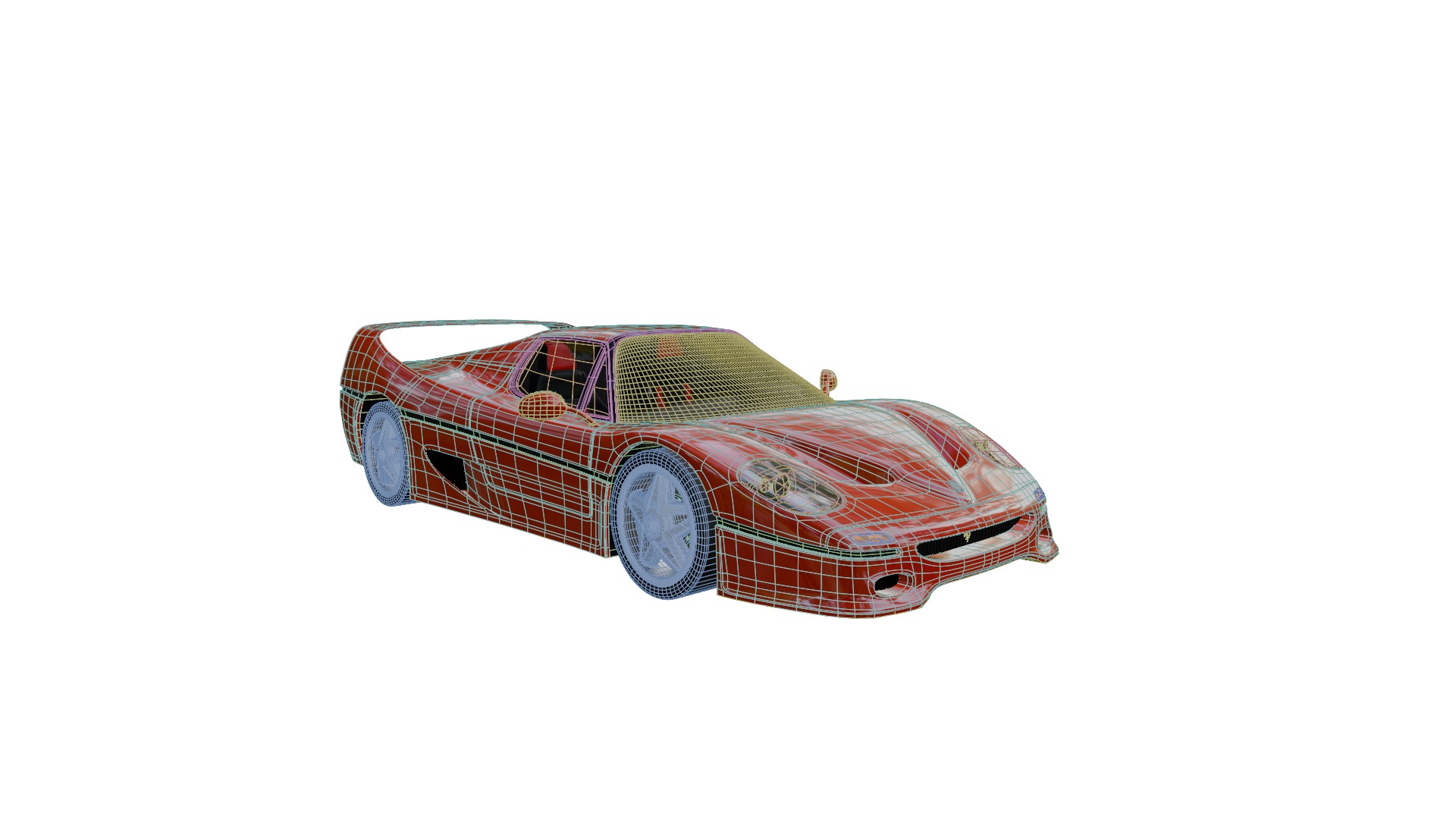 Ultimate sport 3D Car Hyper Realistic  3D Model Collection_16