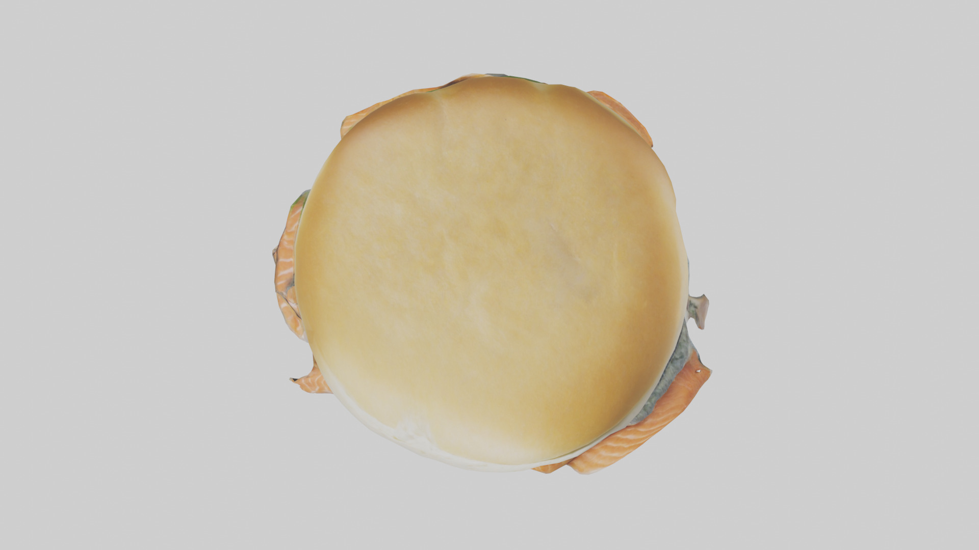 Fish fillet sandwich model Low-poly 3D model_24