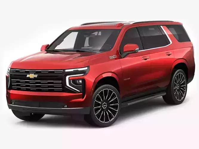 Tahoe High Country SUV 2025  3D model