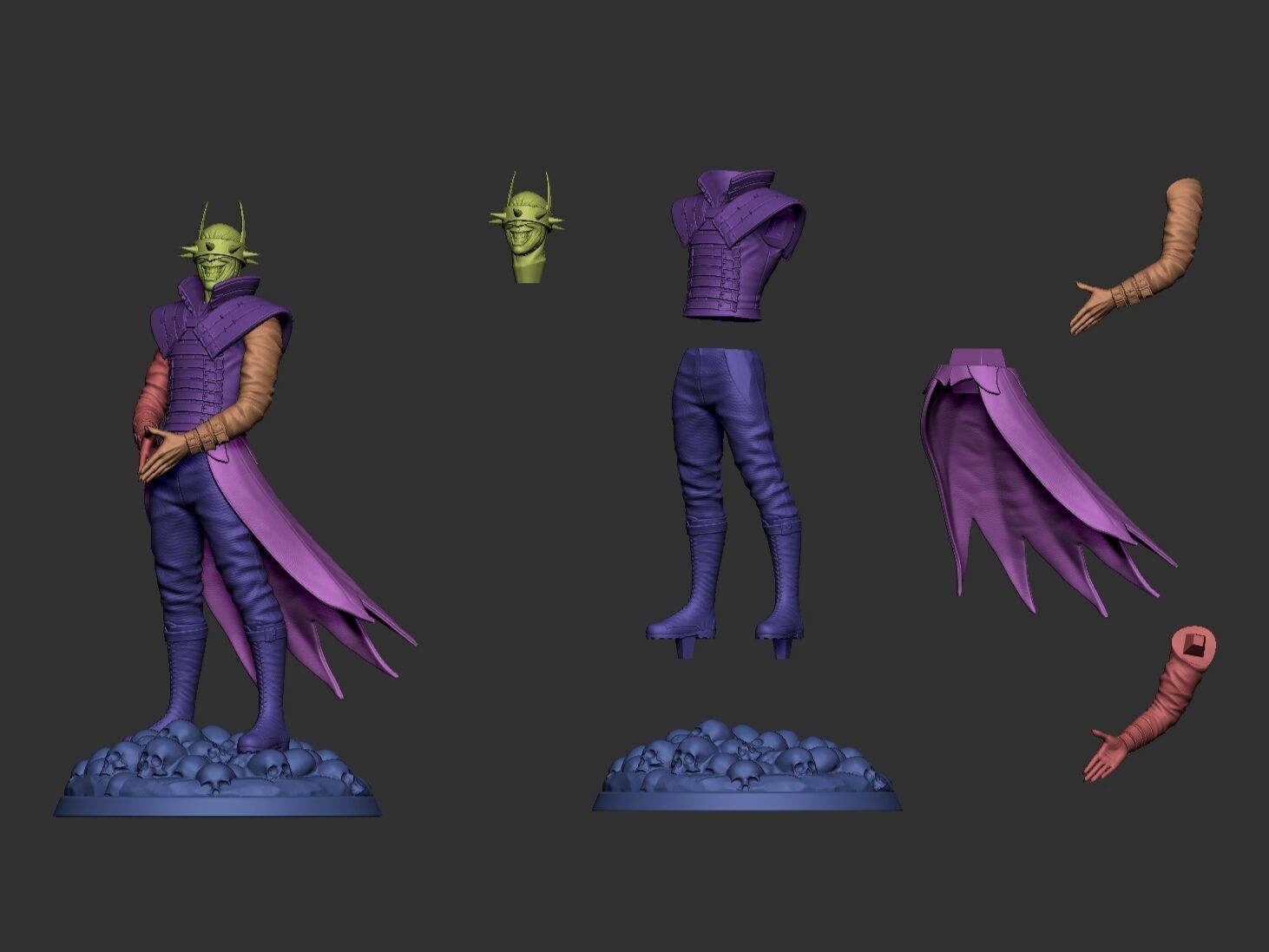 The Batman Who Laugh 3d Print Model free model Free 3D print model_4