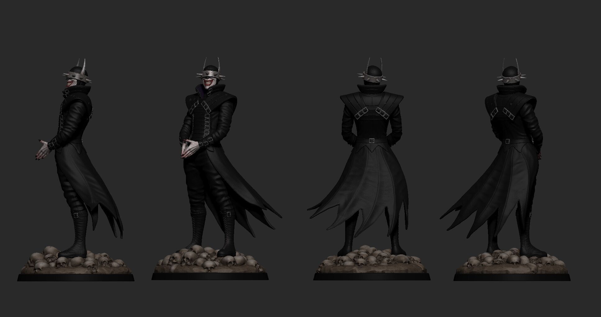 The Batman Who Laugh 3d Print Model free model Free 3D print model_3