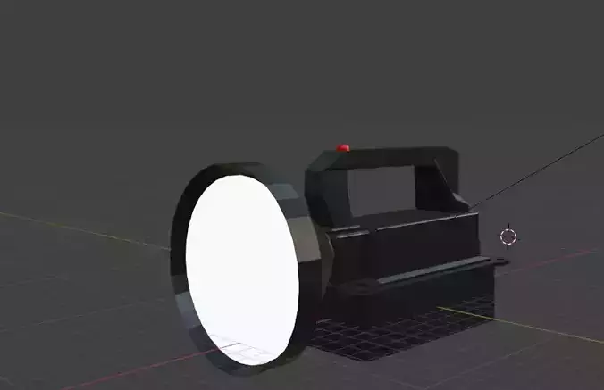 maxxa beam flashlight 3D model