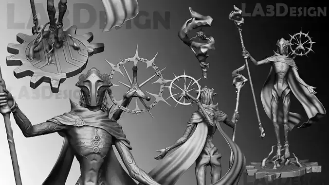 Viktor Final Form  Arcane Inspired 3D Printable Model