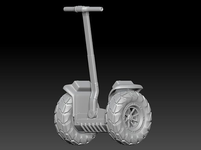 Segway for tourist 3D print model