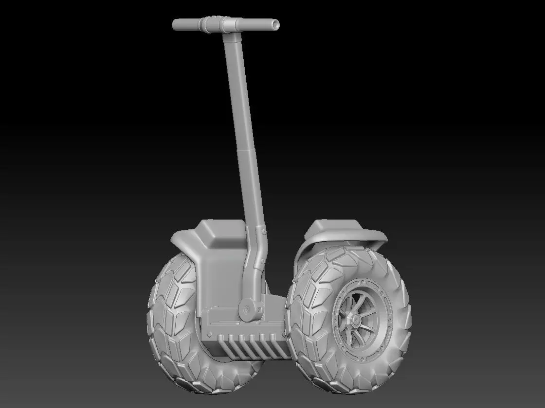 Segway for tourist 3D print model