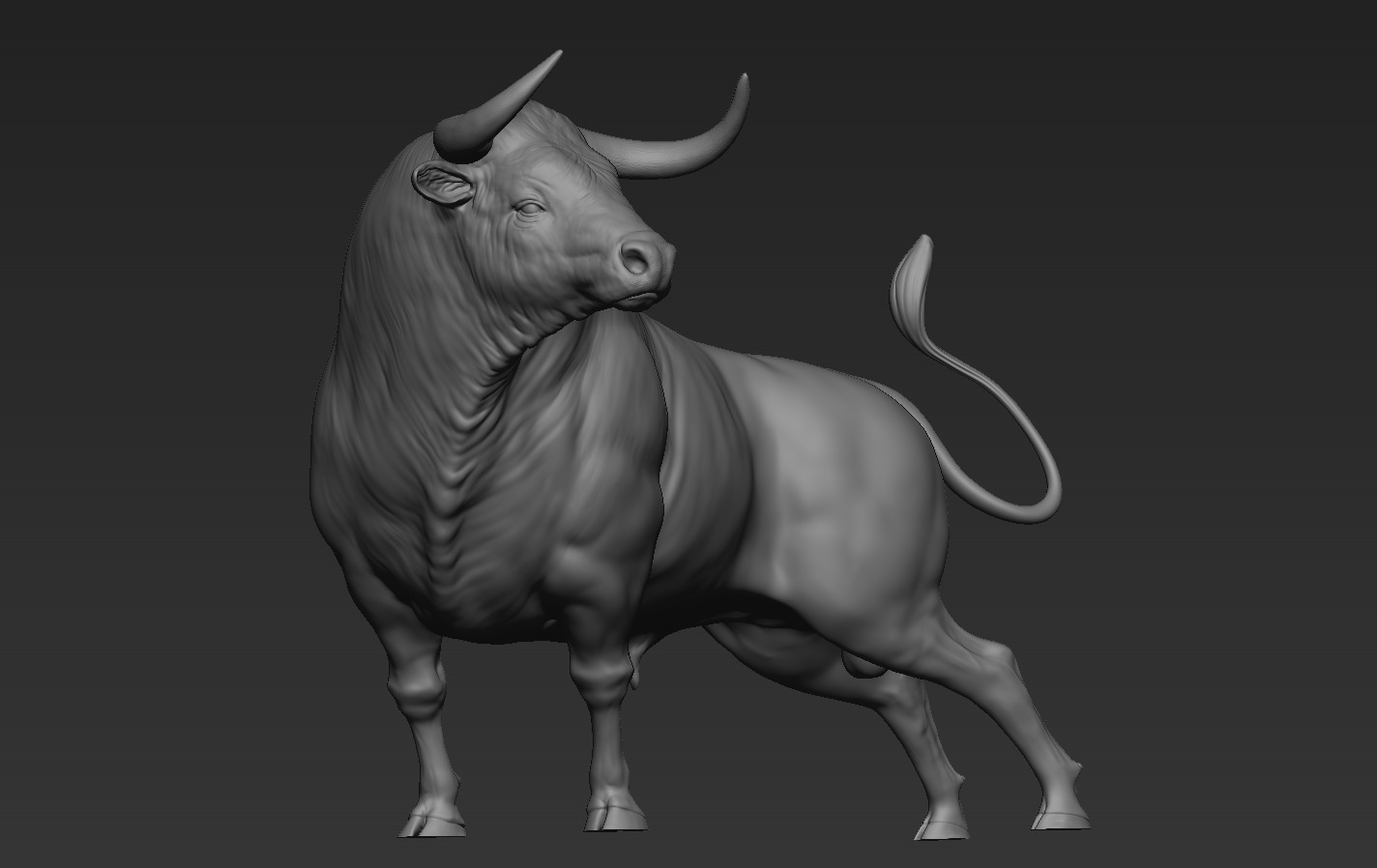 Bull Miura 3D print model_12