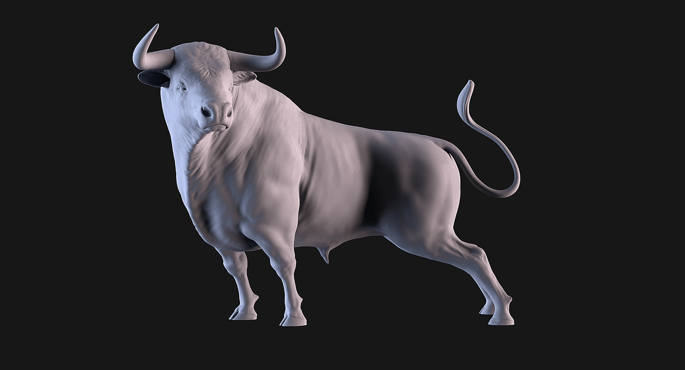 Bull Miura 3D print model_3