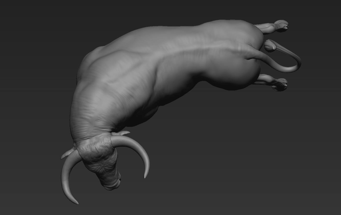 Bull Miura 3D print model_16