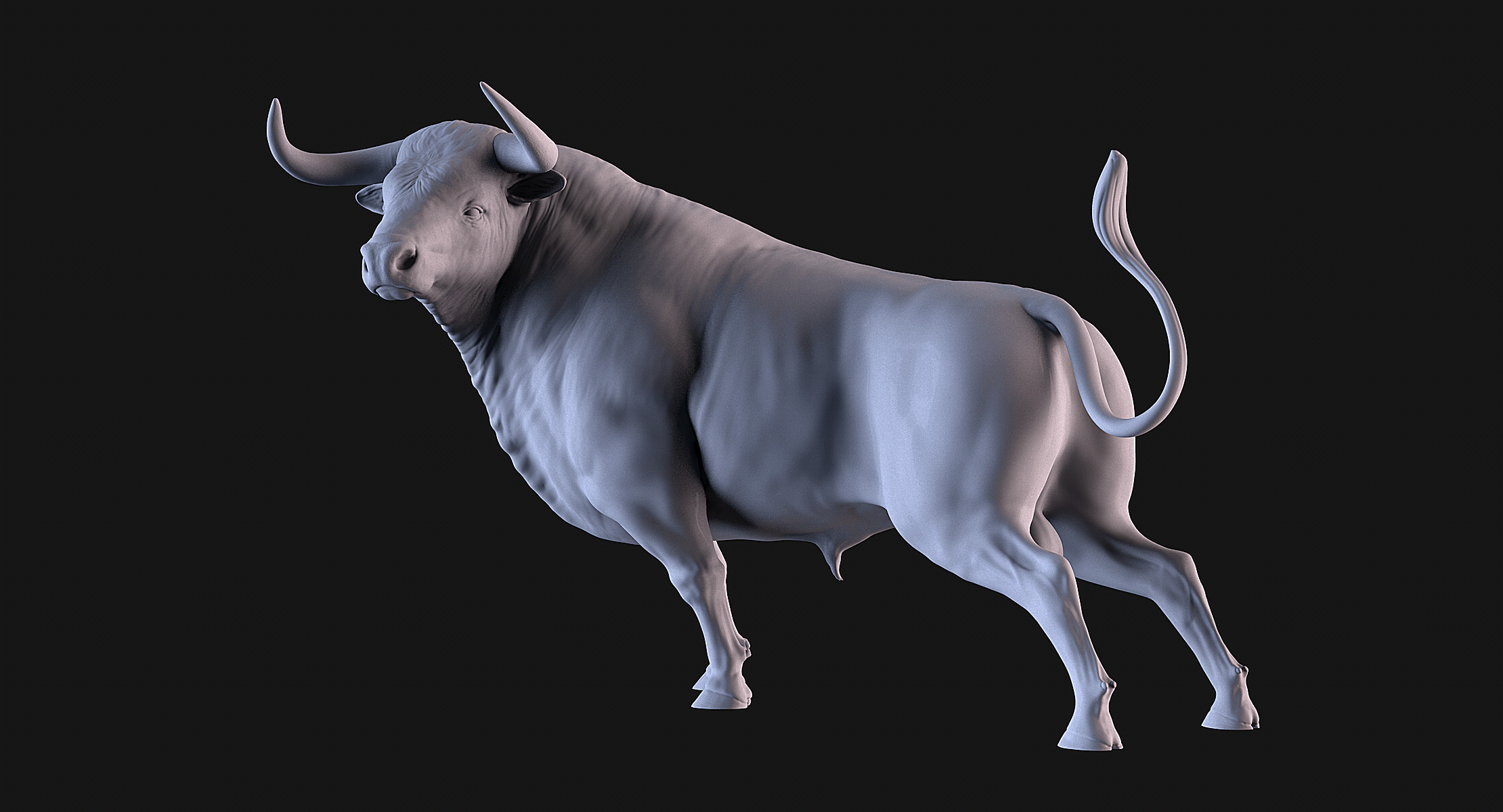 Bull Miura 3D print model_10