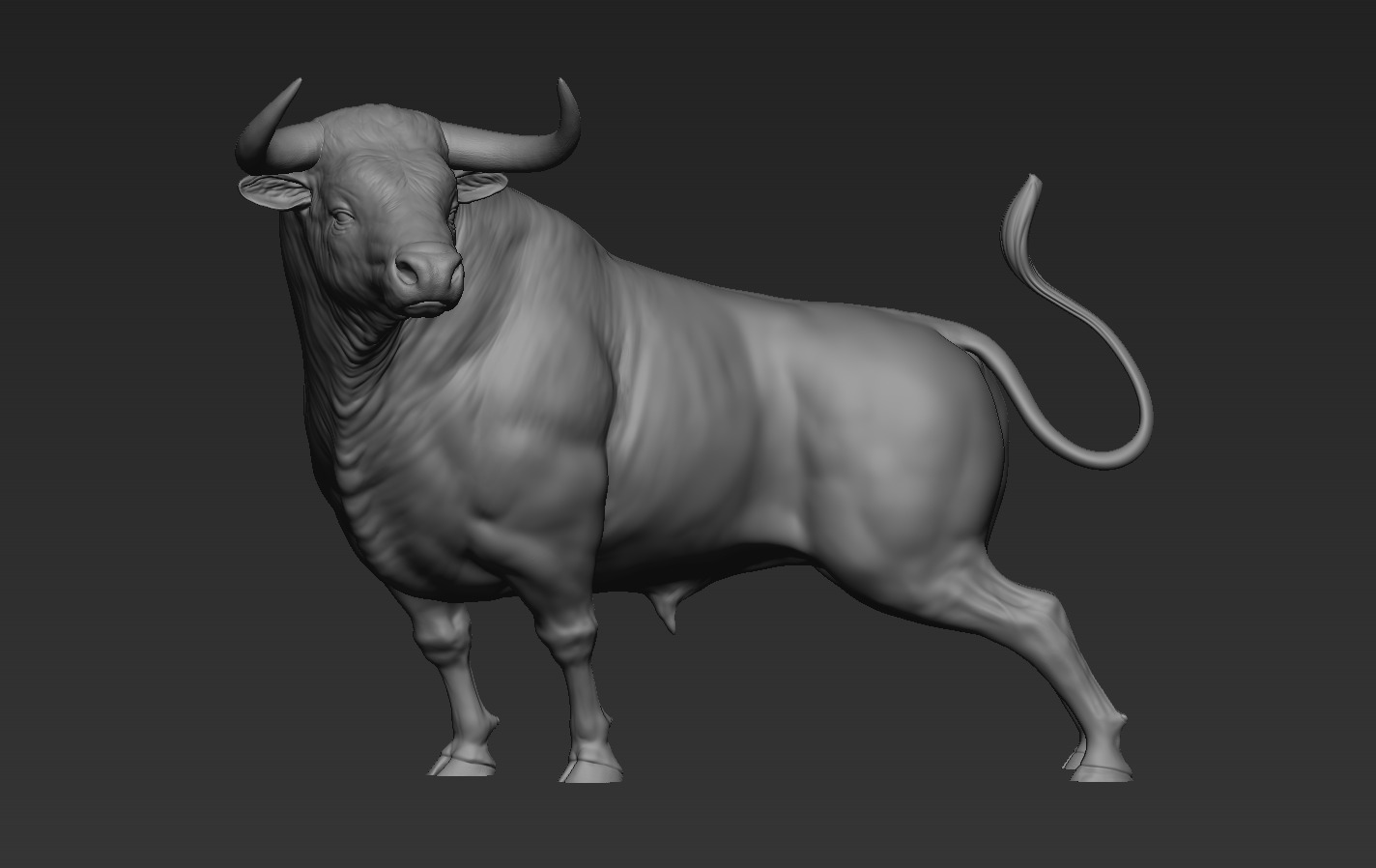 Bull Miura 3D print model_11