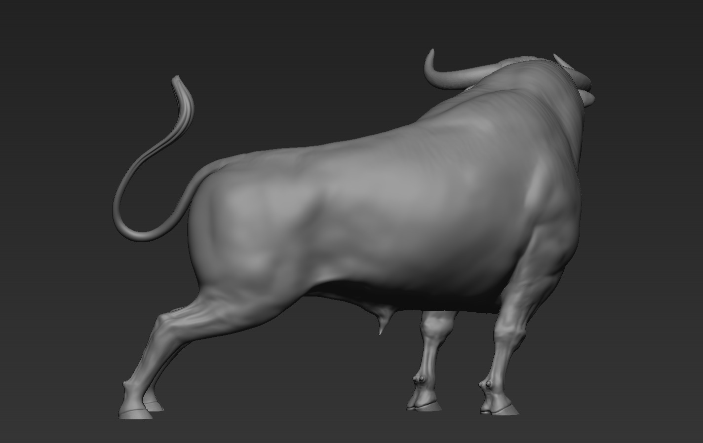 Bull Miura 3D print model_14