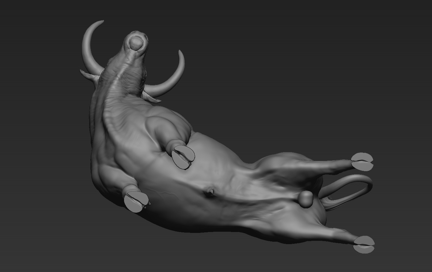 Bull Miura 3D print model_17