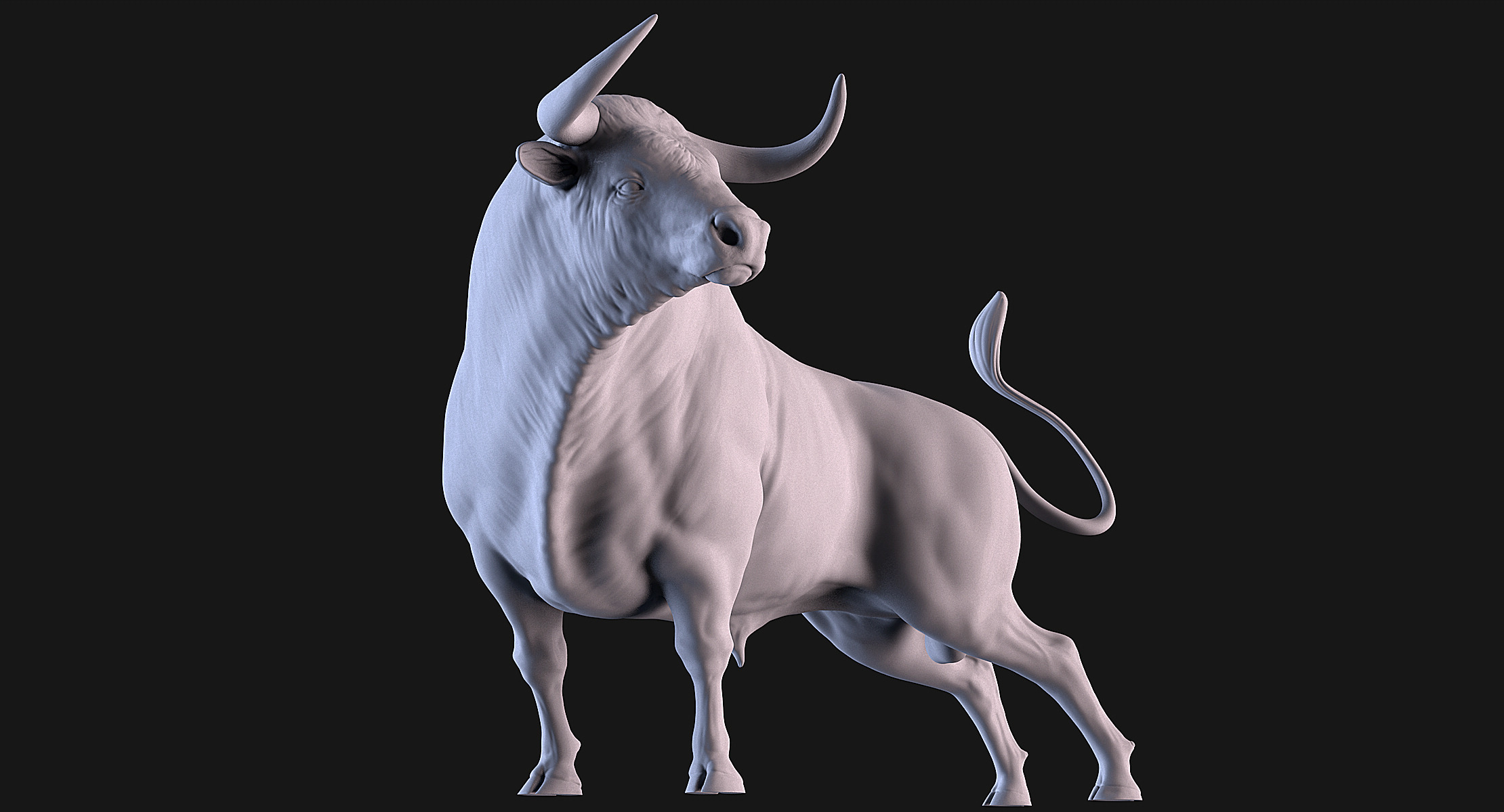 Bull Miura 3D print model_2