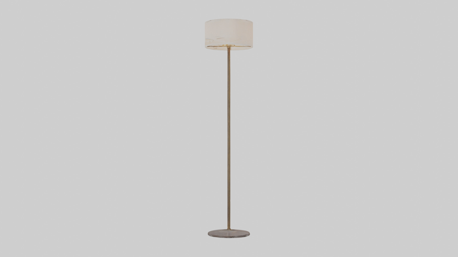 Floor lamp base model Low-poly 3D model_14
