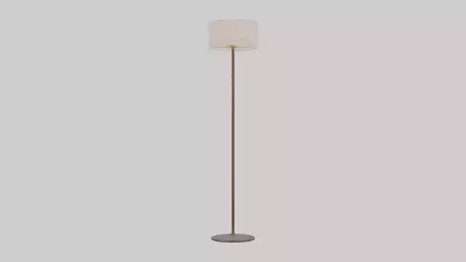 Floor lamp base model
