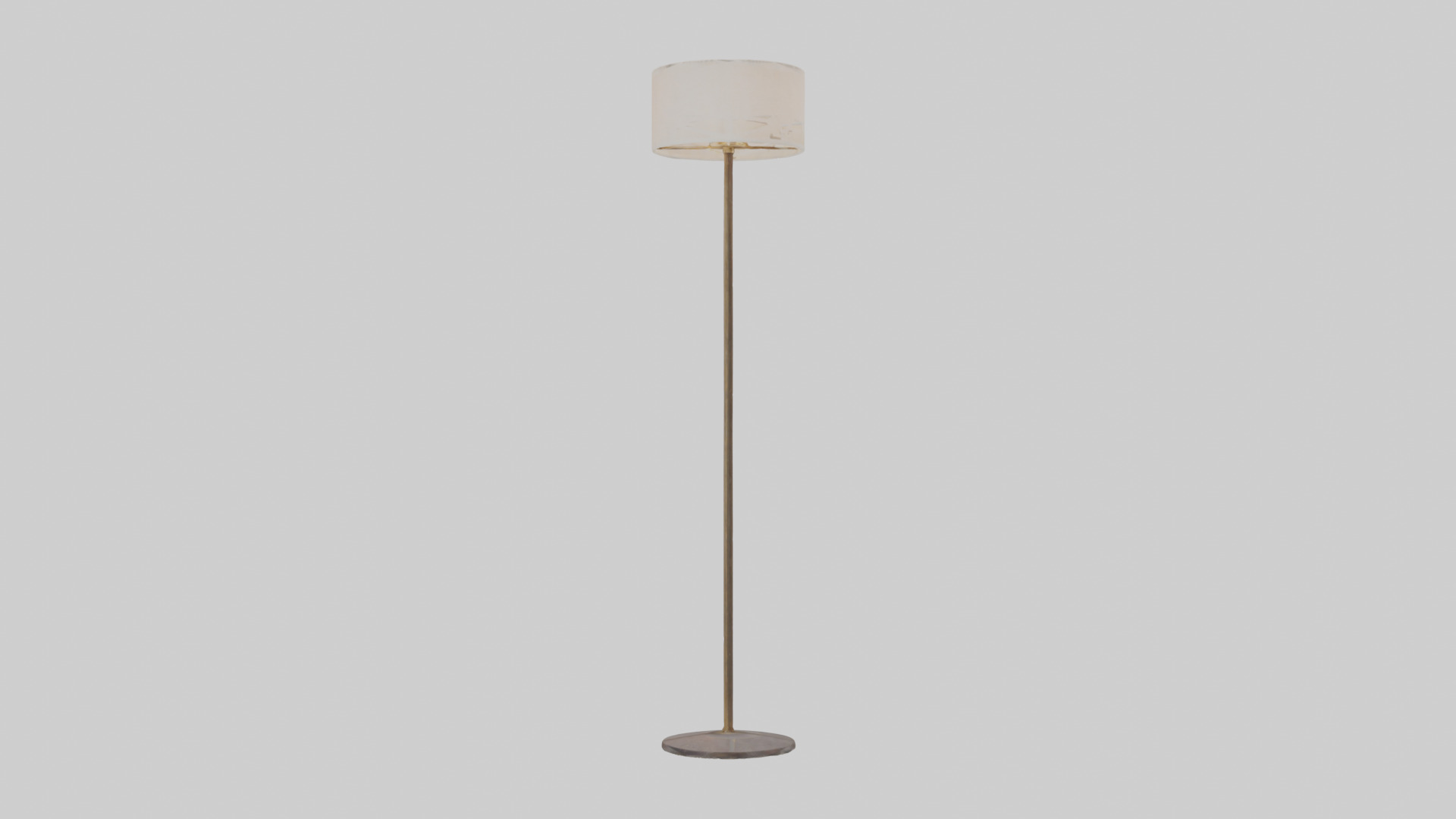 Floor lamp base model Low-poly 3D model_13