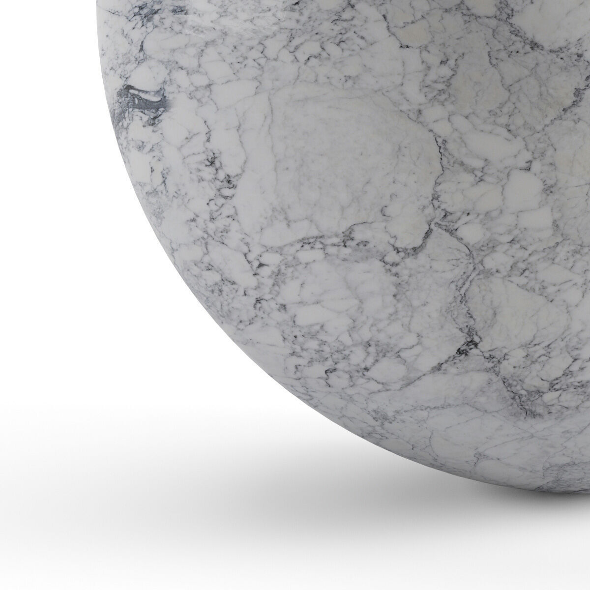 Seamless Arabescato marble material Texture_4