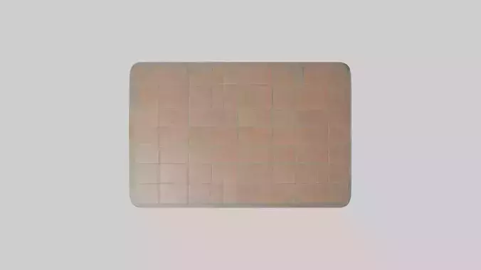 Floor tiles model Low-poly 3D model