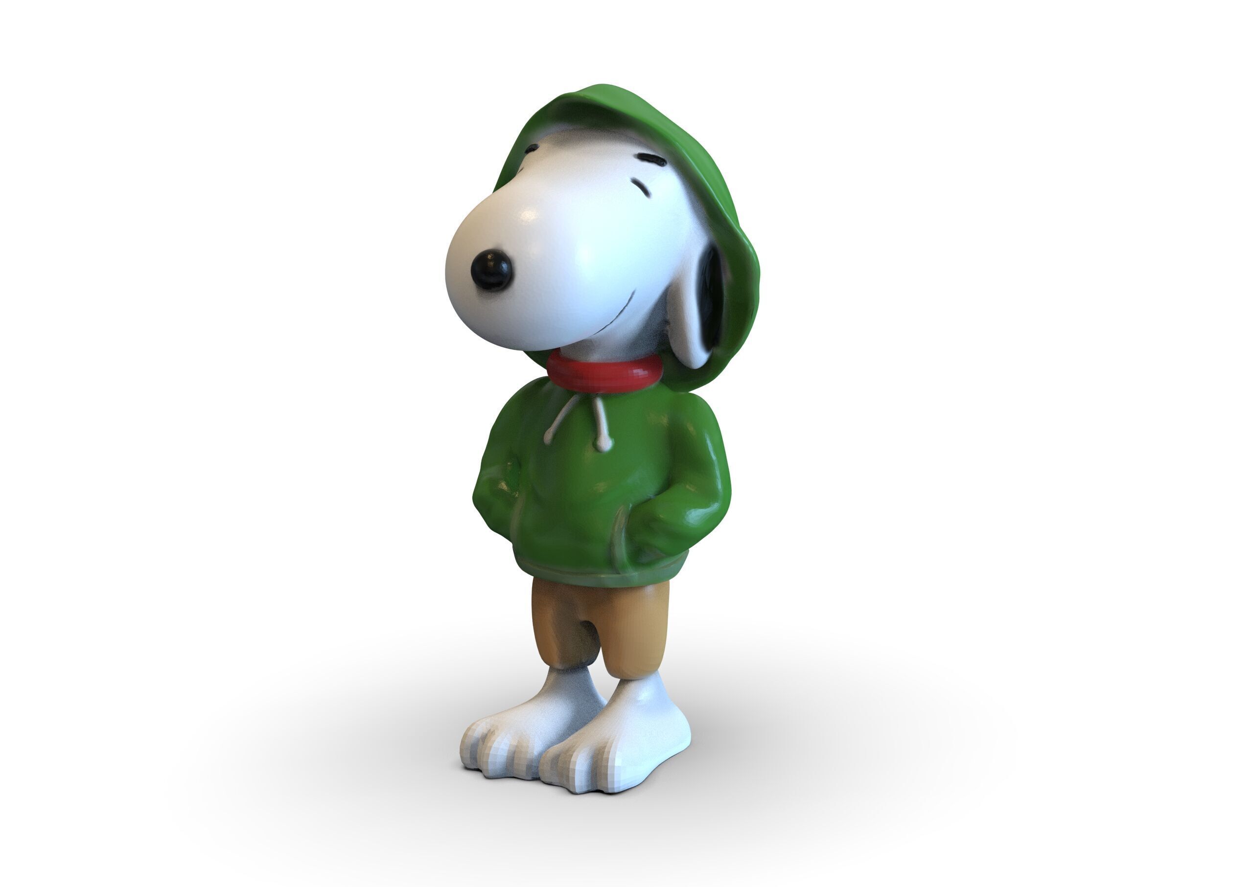 Chill Snoopy 3D print model_1