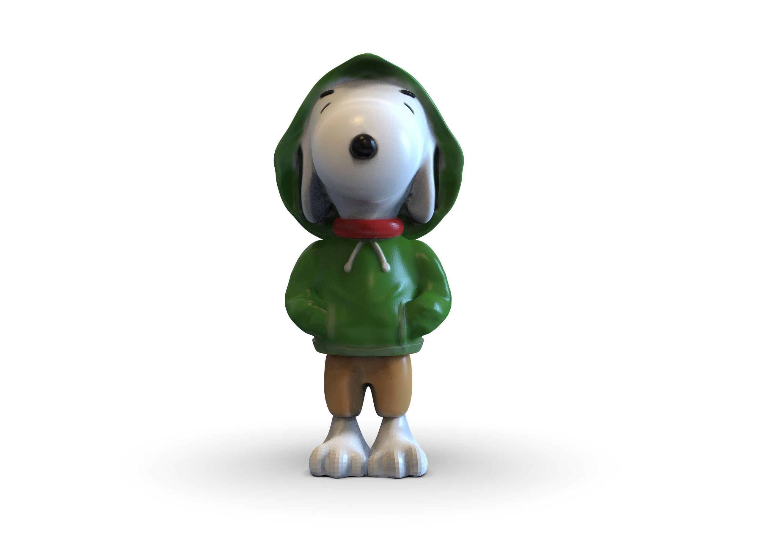 Chill Snoopy 3D print model_5