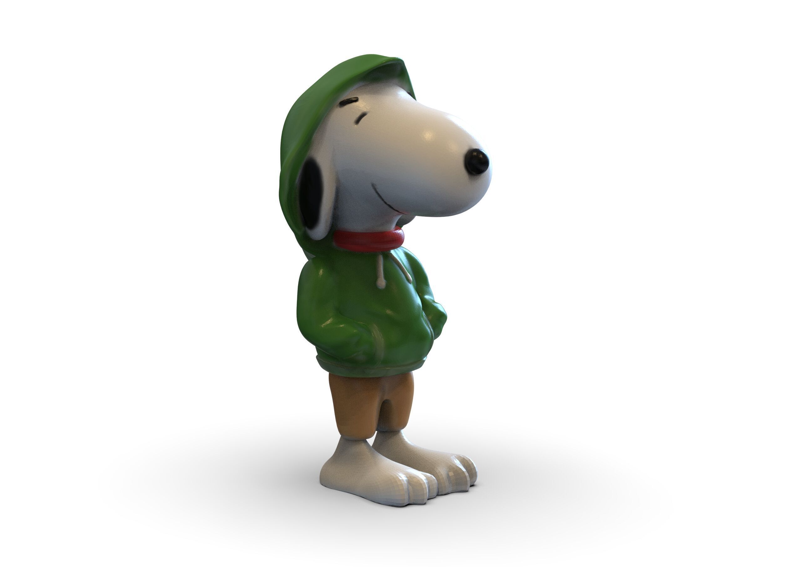 Chill Snoopy 3D print model_2