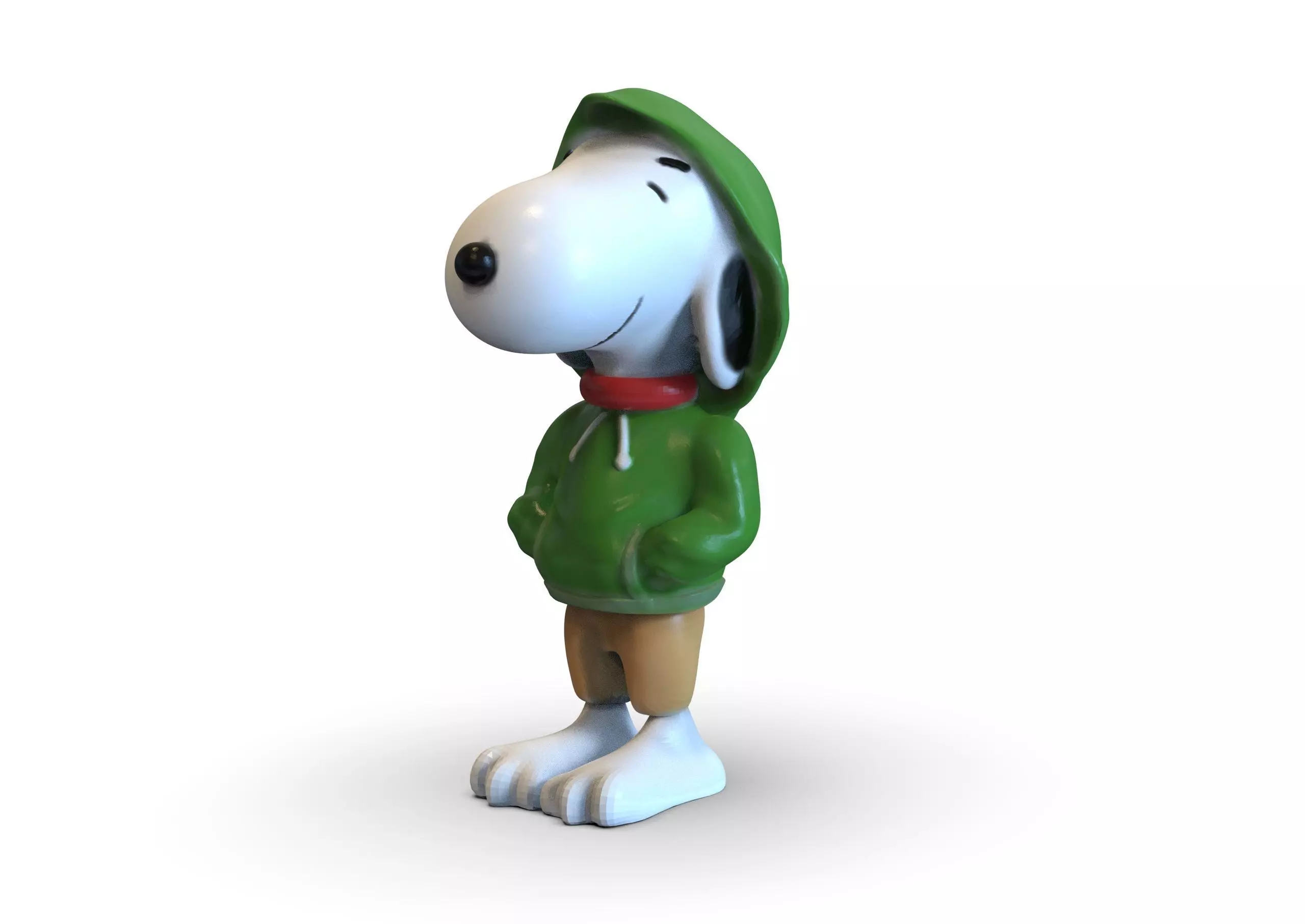 Chill Snoopy 3D print model_0