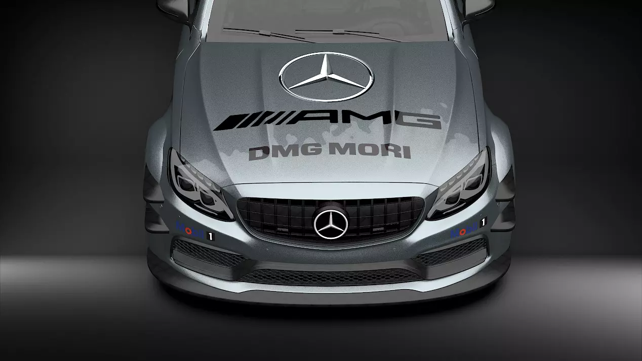 Mercedes-Benz C63 AMG GT3 Wide Body 3D model