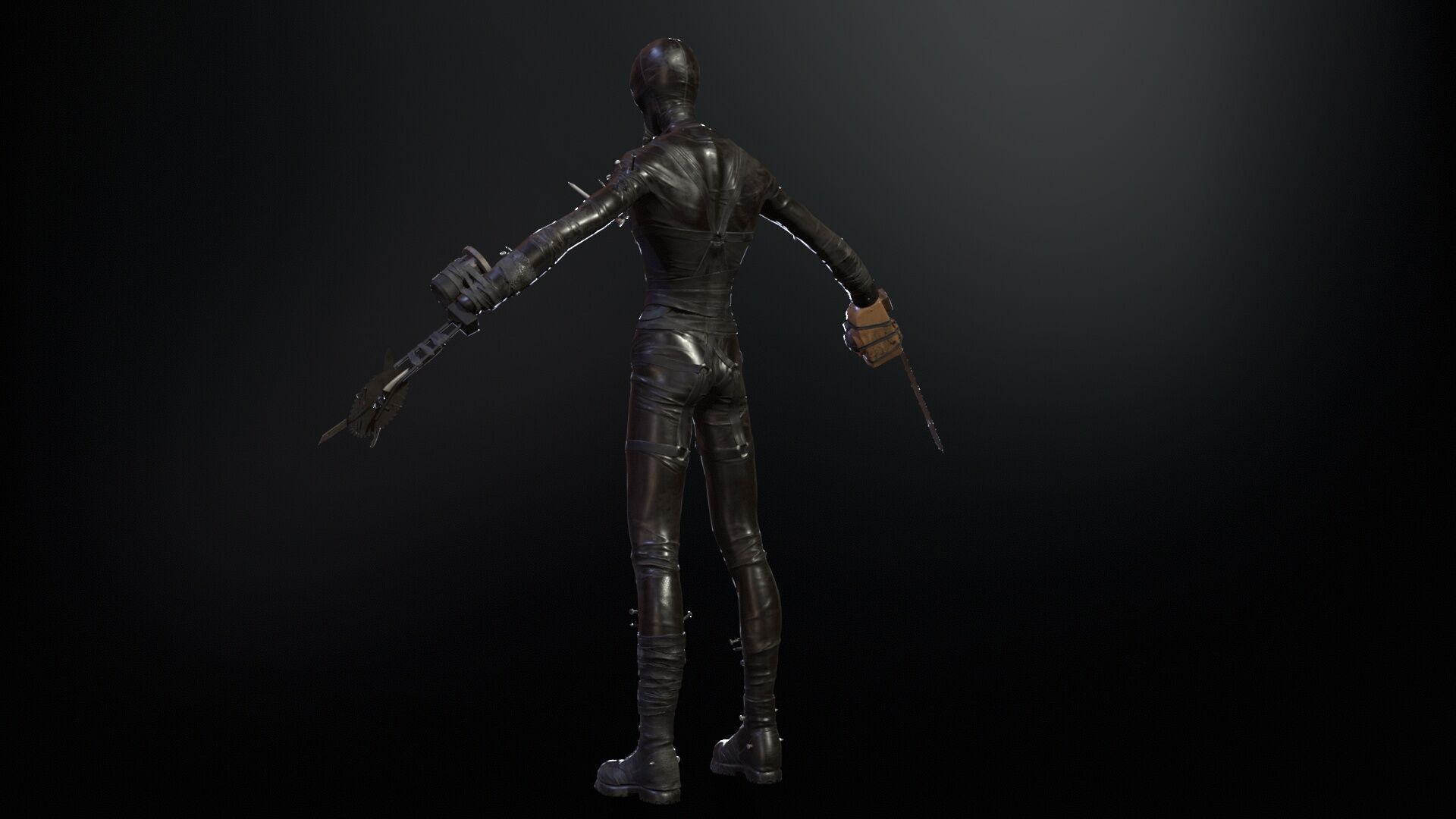 SlenderManiac Low-poly 3D model_17