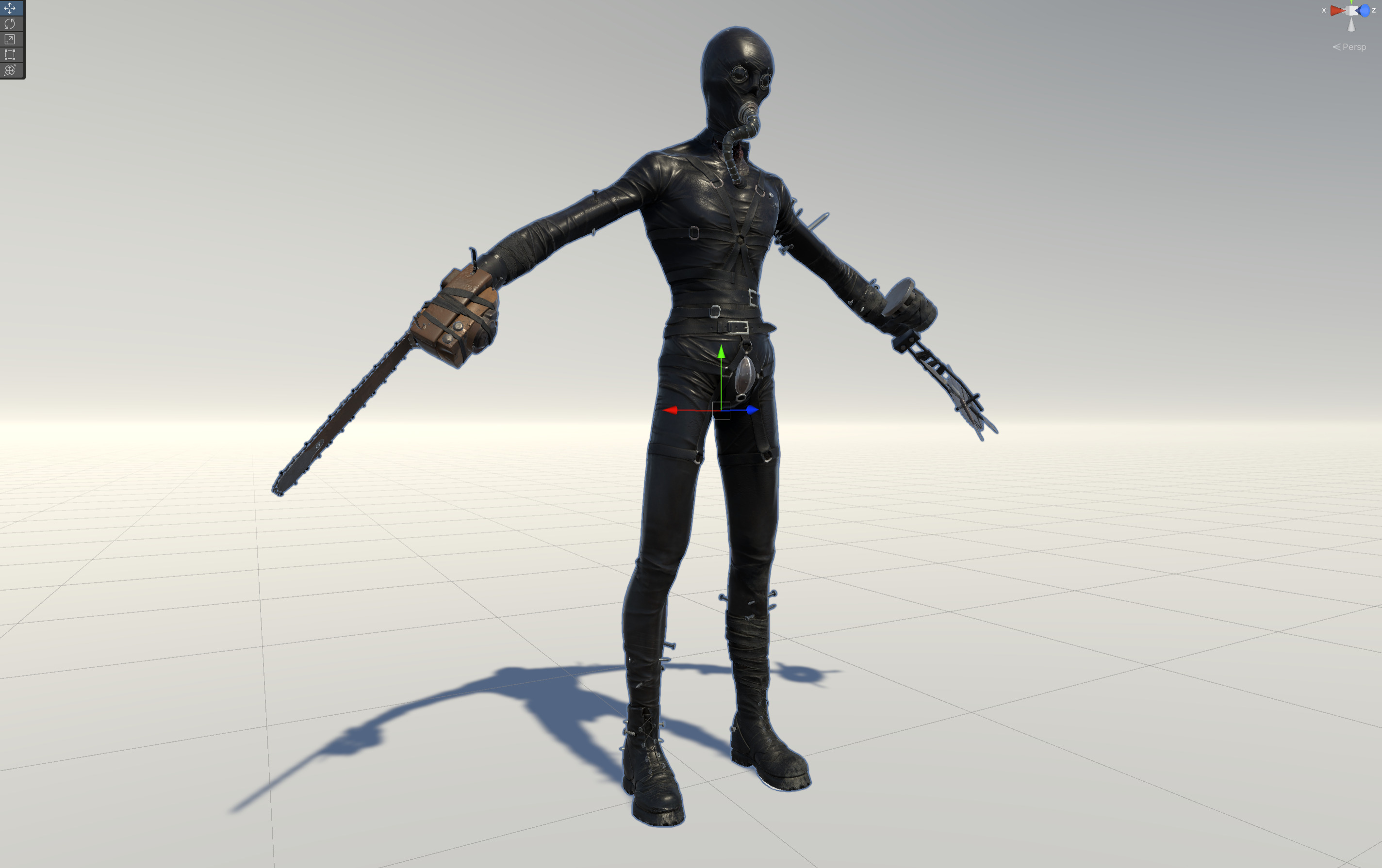 SlenderManiac Low-poly 3D model_32