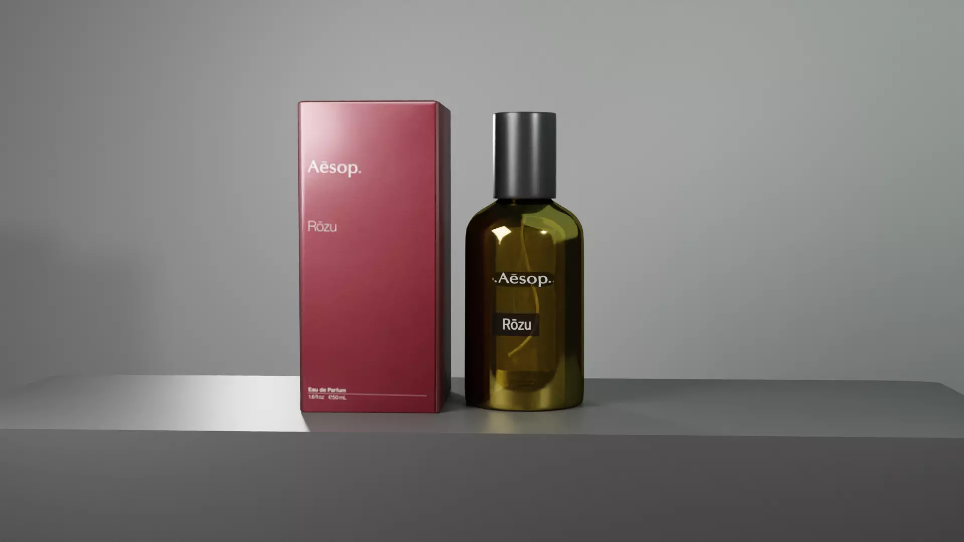 Aesop Ro-Zu Eau de Parfum 50 ml Low-poly 3D model_0